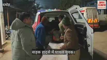 Damoh News: Two Youths Killed in Severe Head-On Bike Collision on Hata-Damoh Road, One Critically Injured