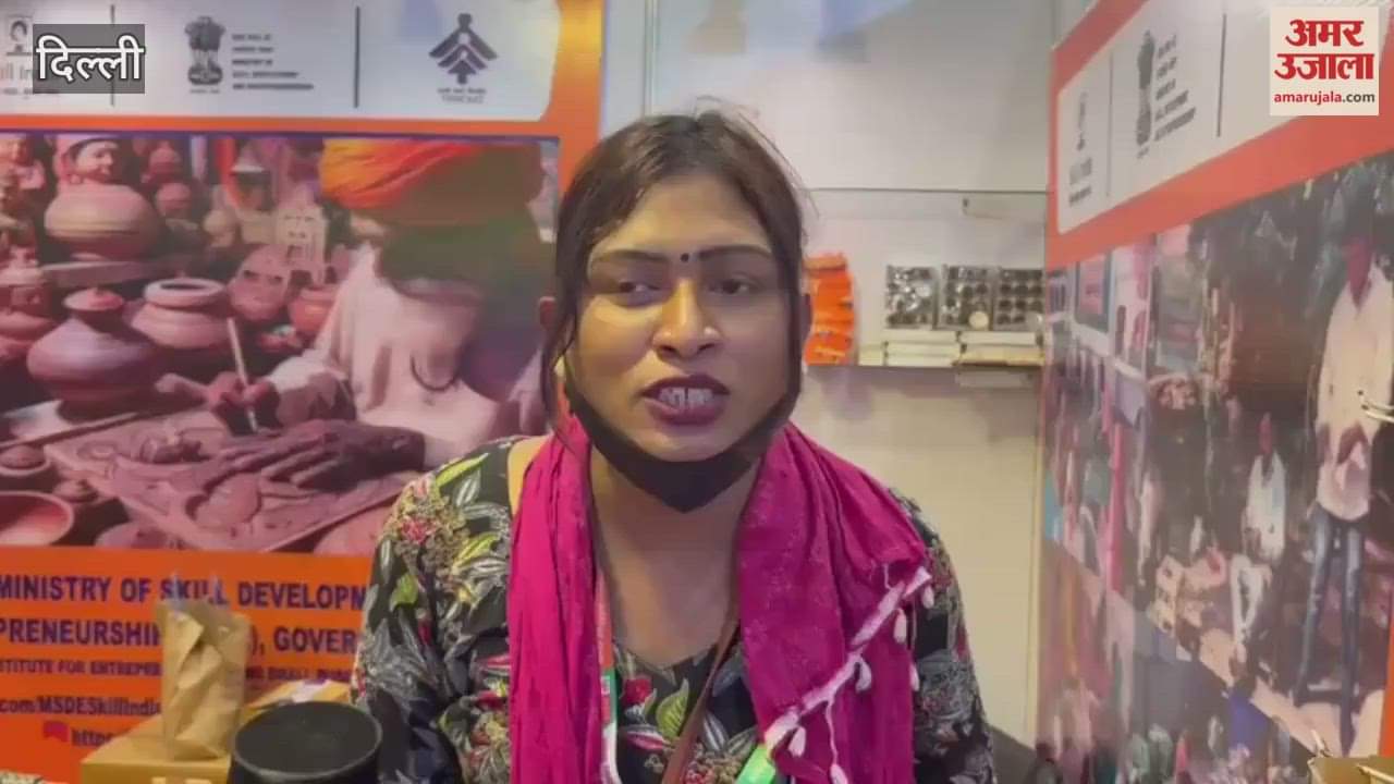 Stall set up by transgender people at the International Trade Fair