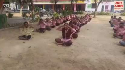 Yoga Camp Held in Kosma: Students Guided on Yoga Benefits and Career Opportunities