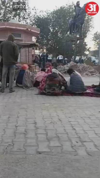 Tension in Jodhiasi village due to installation of Maharaja Surajmal's statue, village becomes a police camp