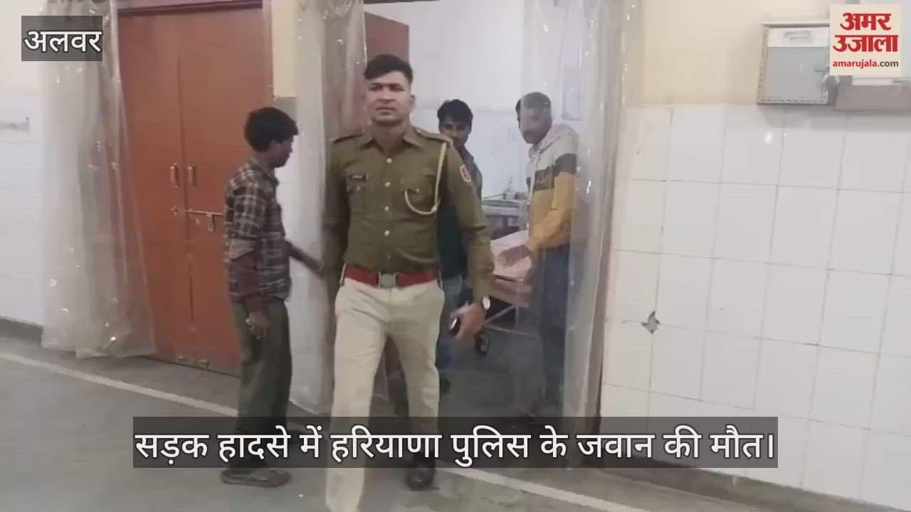 A Haryana Police constable died in a road accident