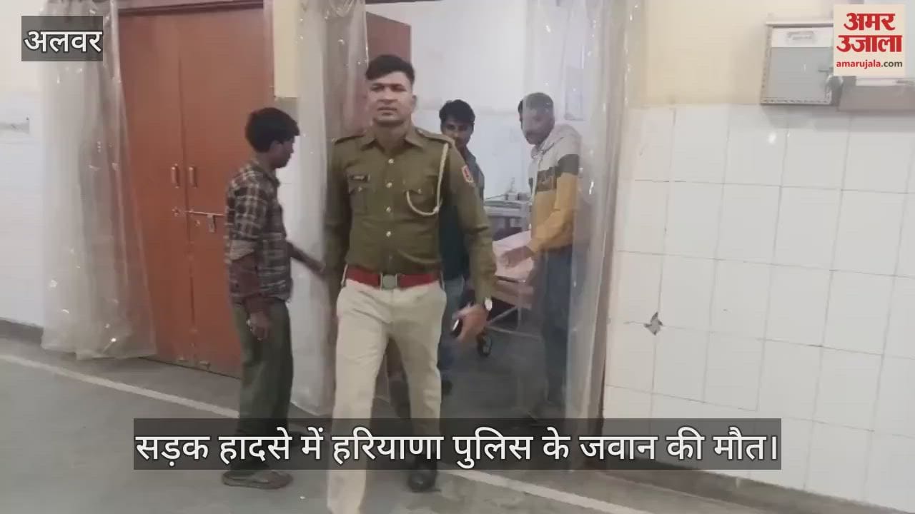 A Haryana Police constable died in a road accident