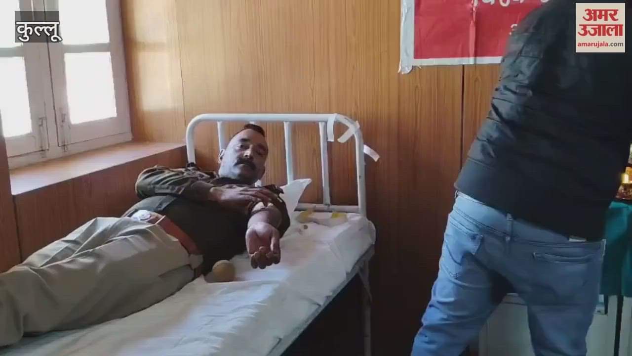 Lahaul and Spiti 34 people made a great donation in the blood donation camp