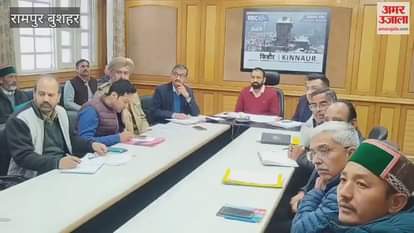 Kinnaur administration begins preparations to deal with snowfall Deputy Commissioner issues instructions
