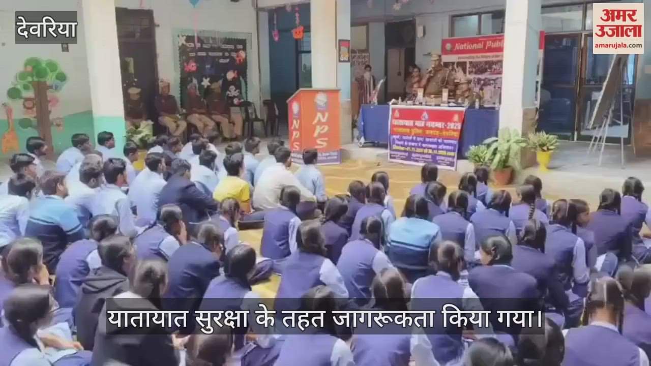 Awareness was created about traffic, wear helmet while driving.