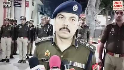 Meerut: SSP Dr. Vipin Tada arrived in Mawana to conduct annual inspection of the police station, gave necessary guidelines