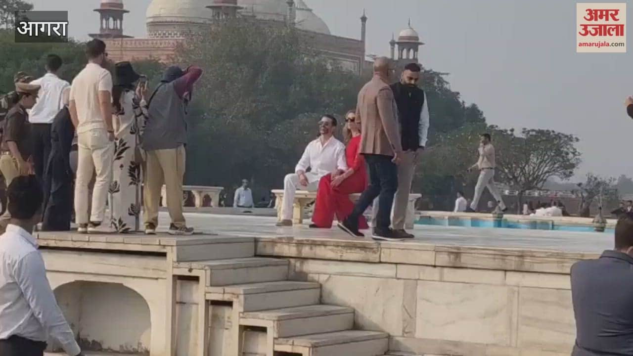 Donald Trump Jr. visited the Taj Mahal tight security arrangements were in place