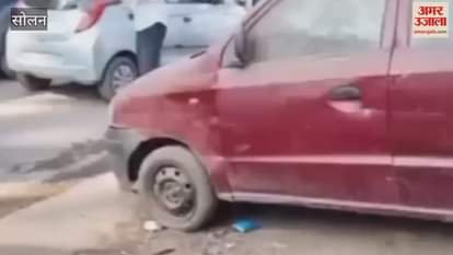 Solan After Una district firing took place in Solan watch video