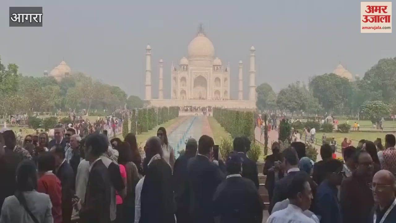 126 Dignitaries from 40 Countries Visit Taj Mahal Former Presidents and Chief Justices Witness the Symbol of Love