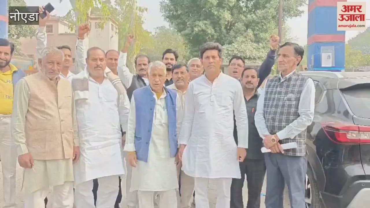 Farmers protest against police in Greater Noida over Mahapanchayat