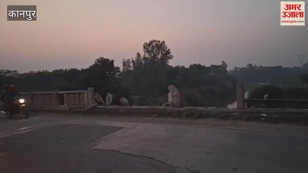 railings of the Rind River are broken and dilapidated at some places; be careful while crossing