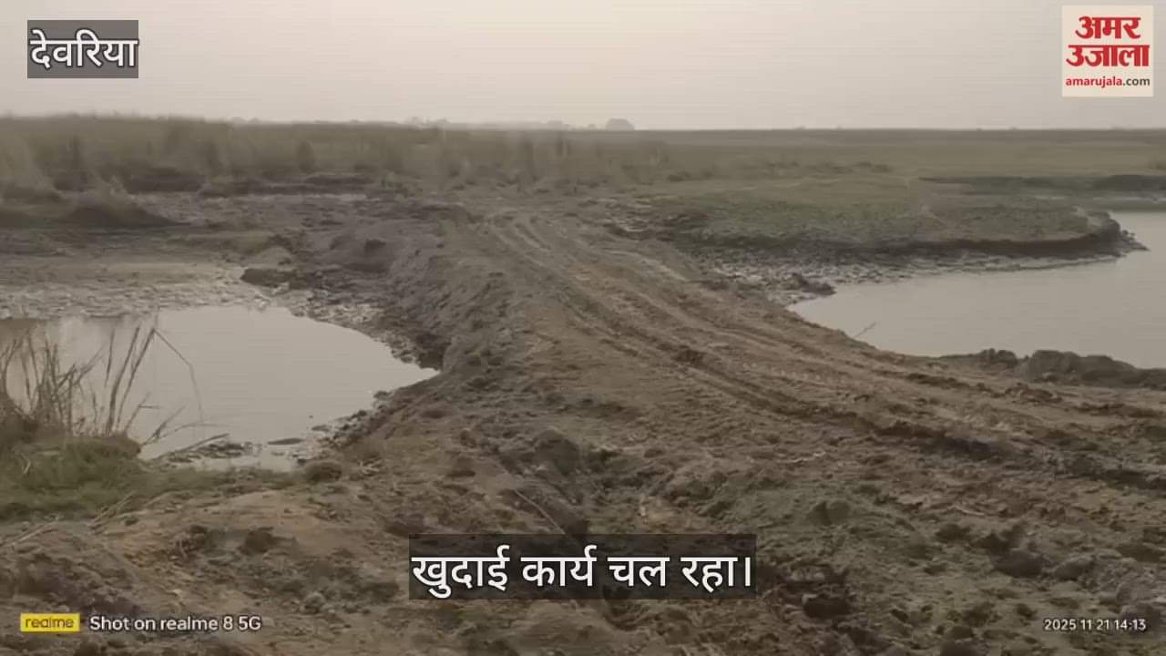 Farmers stopped digging soil from their fields for a four-lane road.