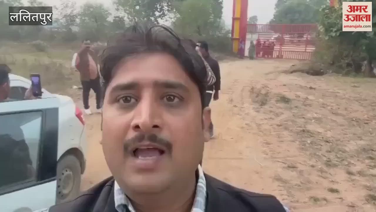 Viral Video: Video of Dagdagi cowshed in Lalitpur police station Girar area goes viral