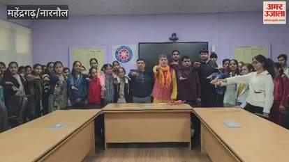 Narnaul Government College organized a seminar on youth health challenges and modern lifestyle