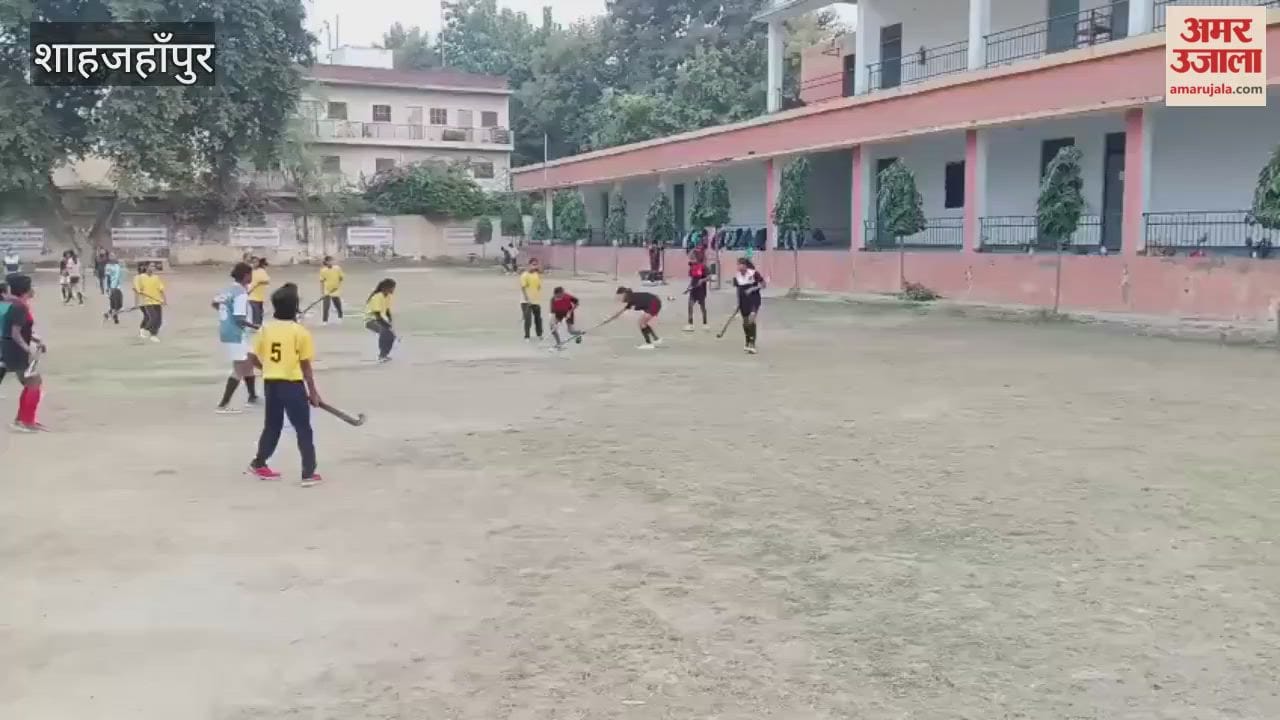 Hockey players show their mettle for divisional trials in Shahjahanpur