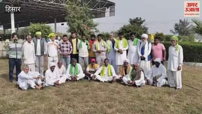 Farmers will gather at Krantiman Park in Hisar on the 26th and march to the Mini Secretariat.