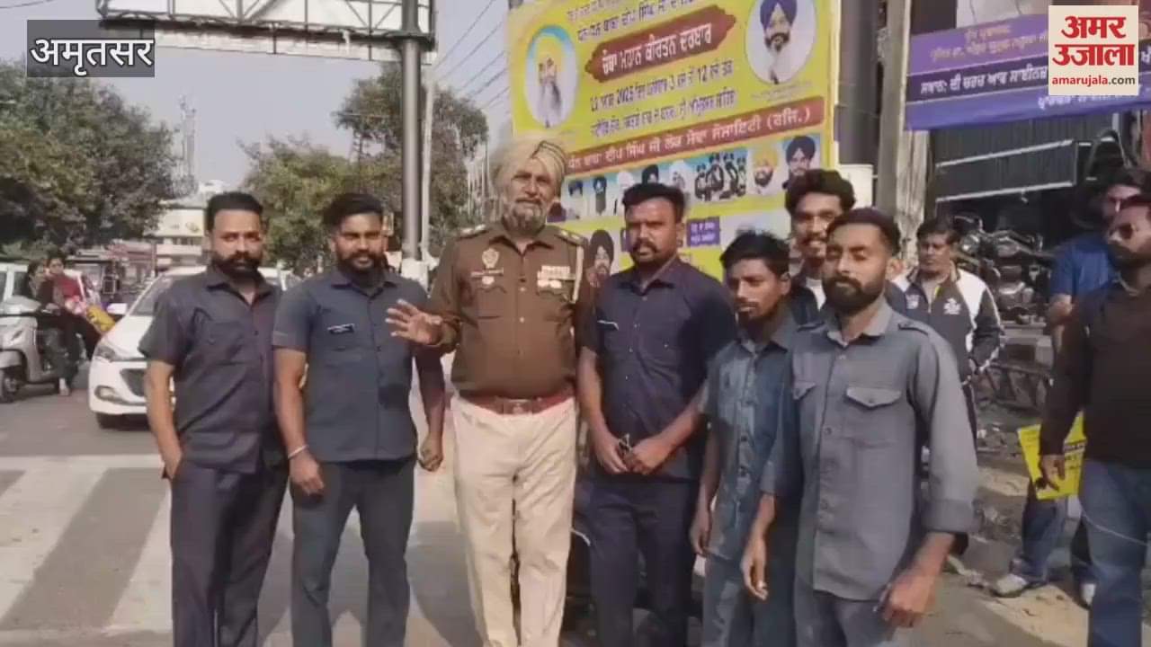 50 helmets distributed in Amritsar as part of a road safety campaign