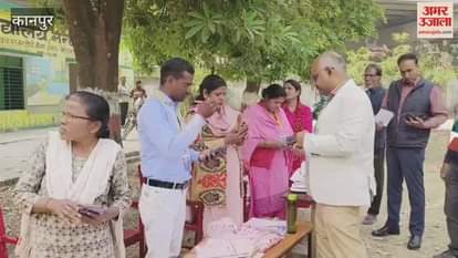Kanpur: DM visits village to inspect SIR status, speaks with BLO
