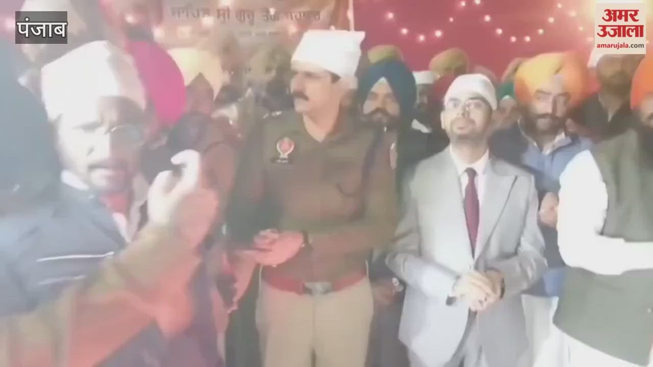 Nagar Kirtan dedicated to the 350th martyrdom day of Shri Guru Tegh Bahadur reached Moga
