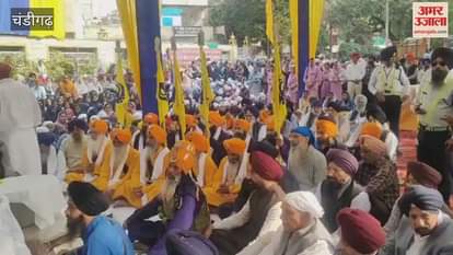 Nagar Kirtan from Gurdwara, Sector 22, Chandigarh