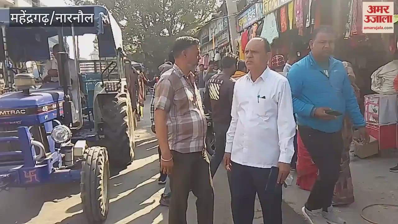 Goods of five shopkeepers seized in Mahendragarh anti-encroachment drive