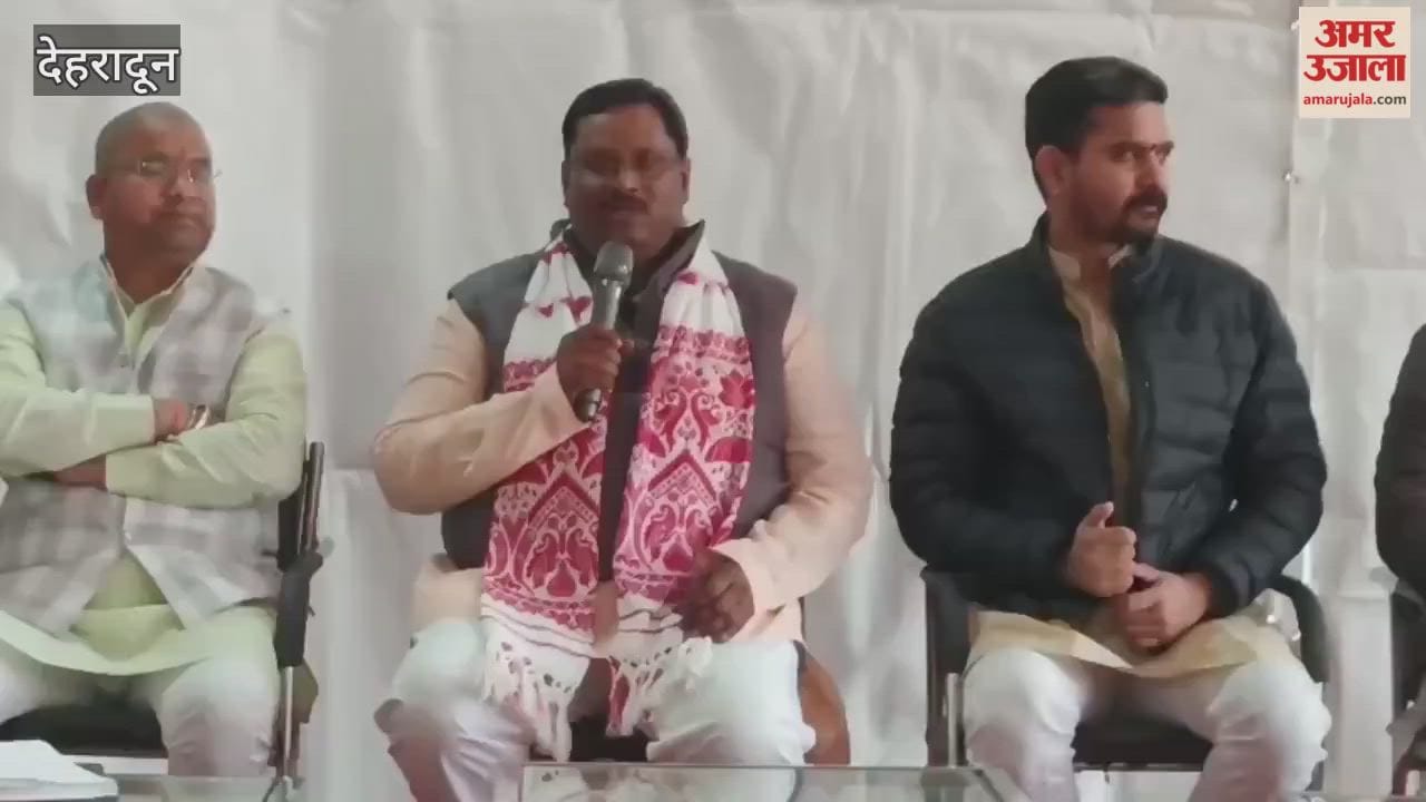 Press conference in Doon regarding the 71st National Convention of ABVP organization