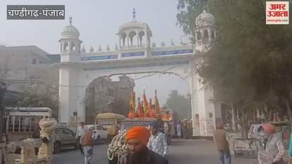 Nagar Kirtan dedicated to the 350th Martyrdom Day received a grand welcome in Tarn Taran
