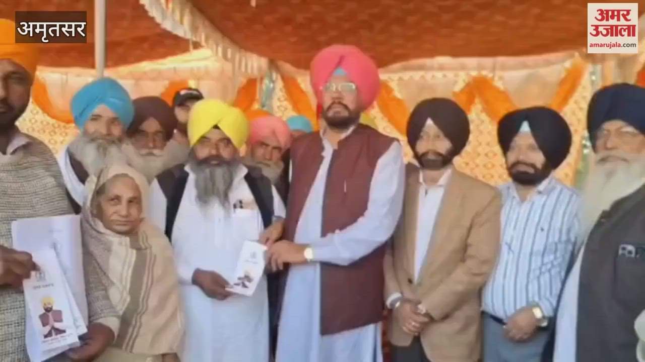 MLA Dhaliwal distributed compensation cheques to flood victims