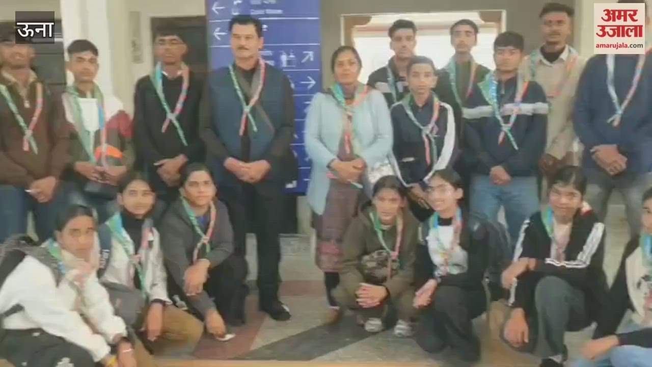 The Una team of The Bharat Scout Guide leaves for Lucknow