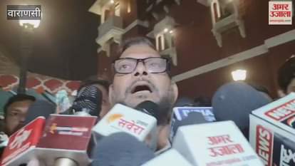 Traders enraged after the arrest of Samajwadi Party leader in varanasi