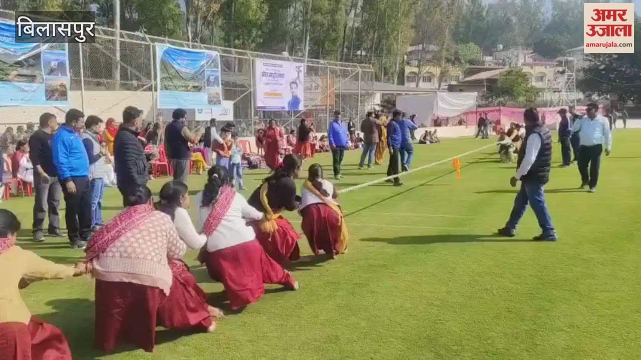 Bilaspur Virasat-e-Kahlur begins women show their strength in tug of war