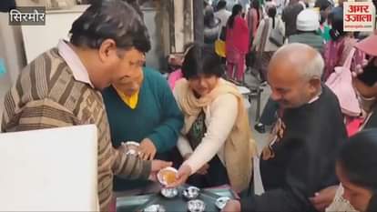 Sirmour Kheda and Jagannath Temple Committee distributed kheer and halwa prasad