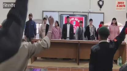 Sirmour 77th NCC Foundation Day celebrated with great pomp in Shamsher School Nahan