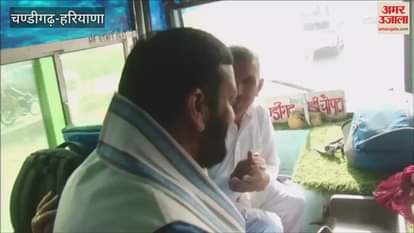 CM Nayab Saini traveled in Haryana Roadways bus