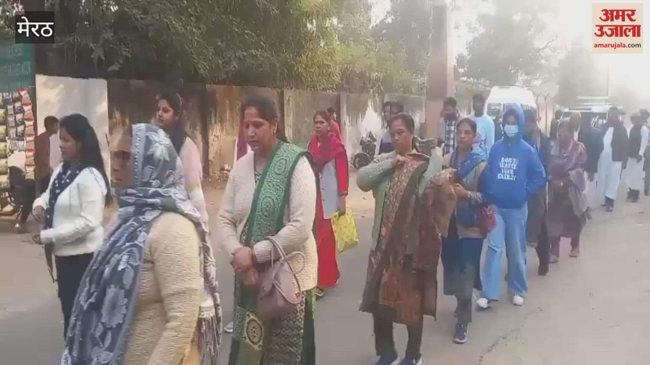 Meerut: Procession taken out in memory of Lord Jesus