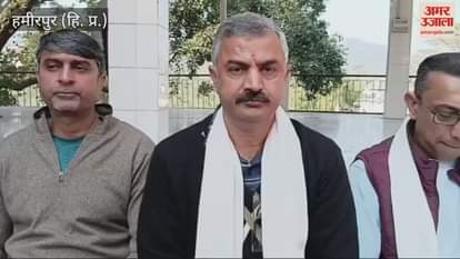 Hamirpur Sunny Sharma handed over the command of the Bhota Chamber of Commerce for the second time