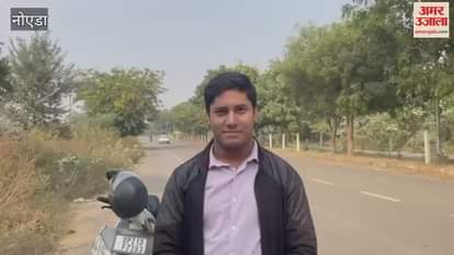 Reflectors were installed on 60 meter road of Yamuna City