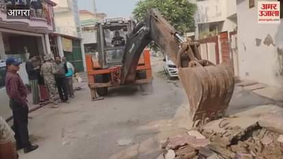 Municipal Corporation removed encroachment