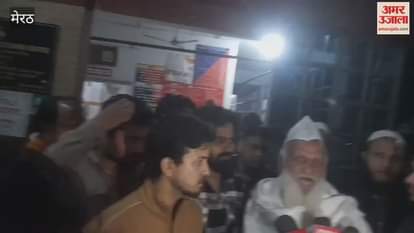 Meerut: Harsh died in firing, Aksha screamed as soon as she was shot in the stomach.