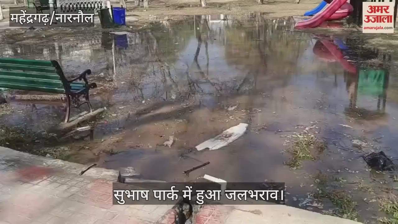 Subhash Park was waterlogged