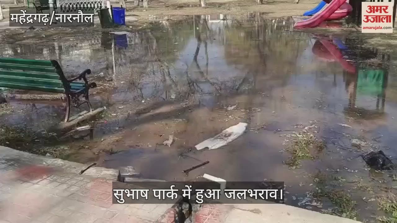 Subhash Park was waterlogged