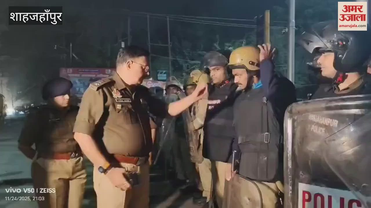 SP checked the response time of the police stations in Shahjahanpur
