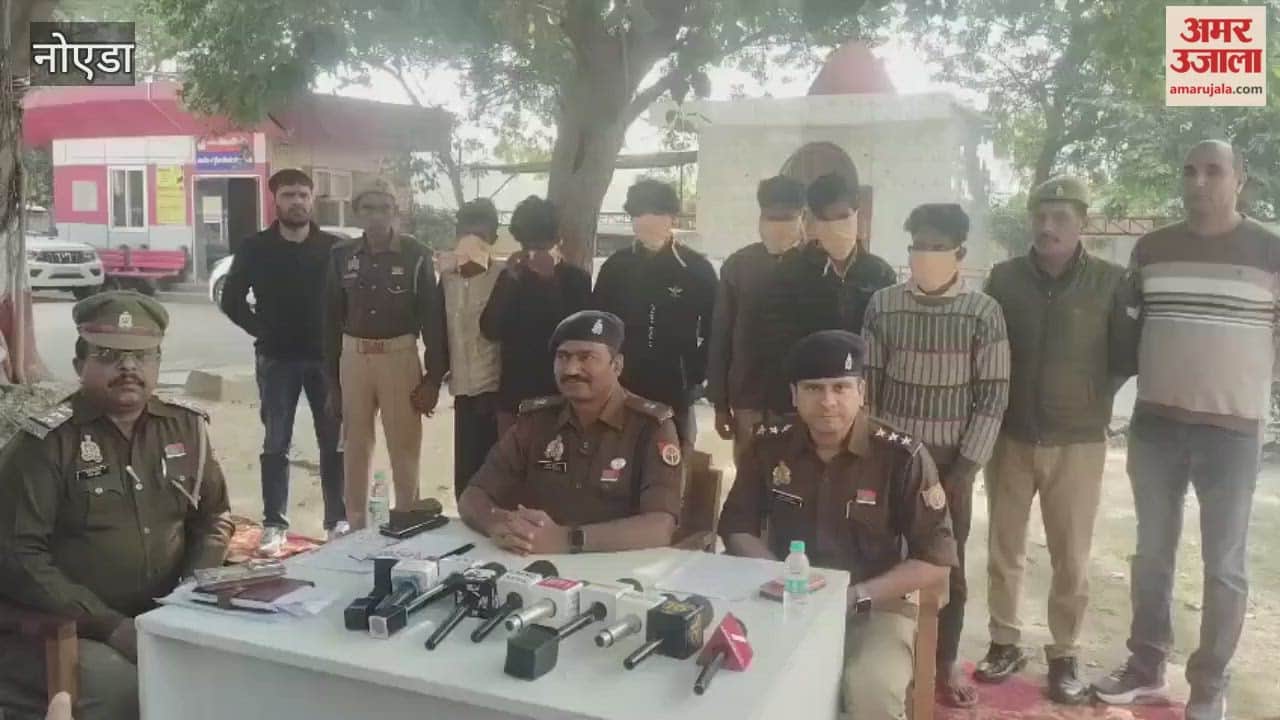 gang of vehicle thieves busted in Greater Noida 16 bikes seized and six arrested