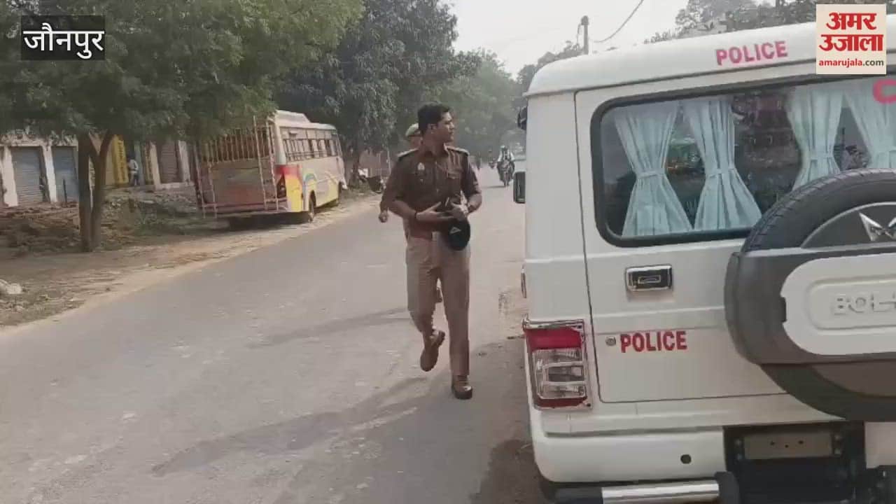 SP and police saluted the inspector in jaunpur