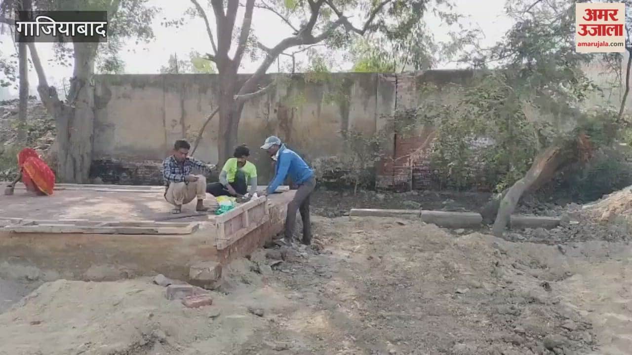 Platforms being built for e buses in Sahibabad depot