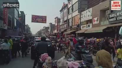 Demand for shopping increased in markets during wedding season in Faridabad