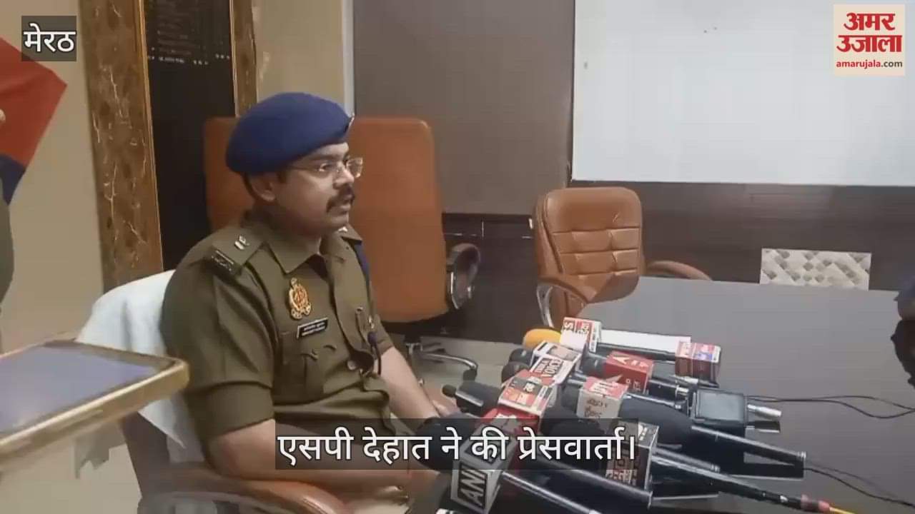 SP Rural reveals the robbery in Parikshitgarh, four criminals caught in the encounter were sent to jail.