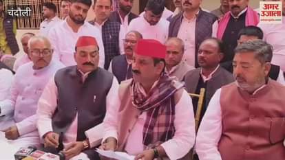 Drug dealer murdered samajwadi party said criminals are roaming on the streets