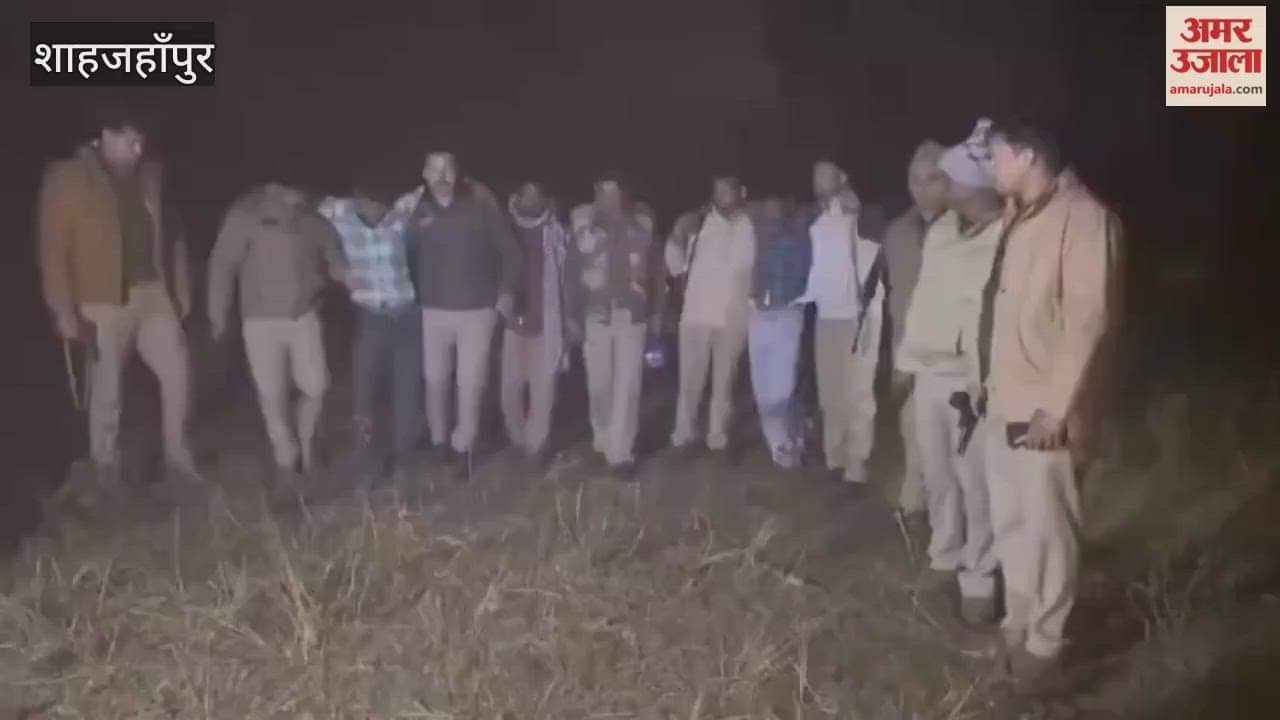 Three accused arrested in an encounter in Shahjahanpur