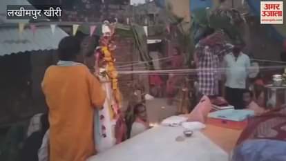 villagers arranged the marriage between the tamarind and the well in lakhimpur kheri